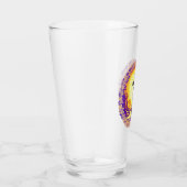 美しく詳細なキリスト教十字架 タンブラーグラス (右)