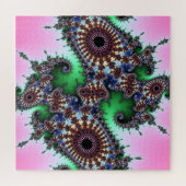 美しく詳細なジュリアフラクタル ジグソーパズル (横)