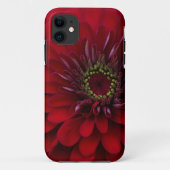 美しく赤い庭の《植物》百日草の花 Case-Mate iPhoneケース (裏面)