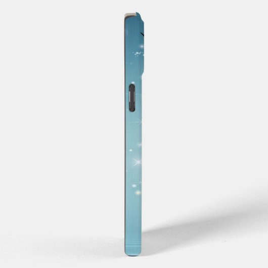 美しく輝く青い蝶 Case-Mate iPhoneケース (裏面 / 右)