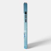 美しく輝く青い蝶 Case-Mate iPhoneケース (裏面 / 左)