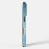 美しく輝く青い蝶 Case-Mate iPhoneケース (裏面 / 右)