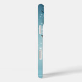 美しく輝く青い蝶 Case-Mate iPhoneケース (裏面 / 右)