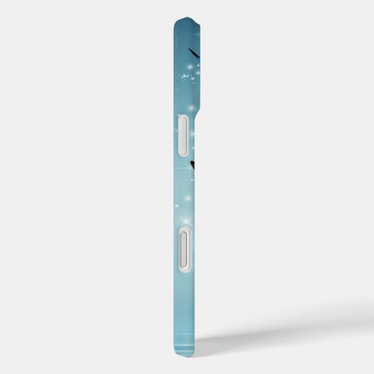 美しく輝く青い蝶 Case-Mate iPhoneケース (裏面 / 右)