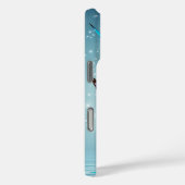 美しく輝く青い蝶 Case-Mate iPhoneケース (裏面 / 右)