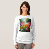 美しく違うバラ Tシャツ (正面フル)