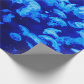 美しく青いくらげ ラッピングペーパー (角)