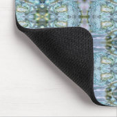 美しく青いアワビのマウスパッド マウスパッド (コーナー)