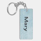美しく青い名前 キーホルダー (正面左)