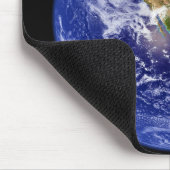 美しく青い大理石を埋めて下さい マウスパッド (コーナー)