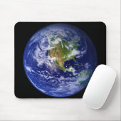 美しく青い大理石を埋めて下さい マウスパッド (マウス)