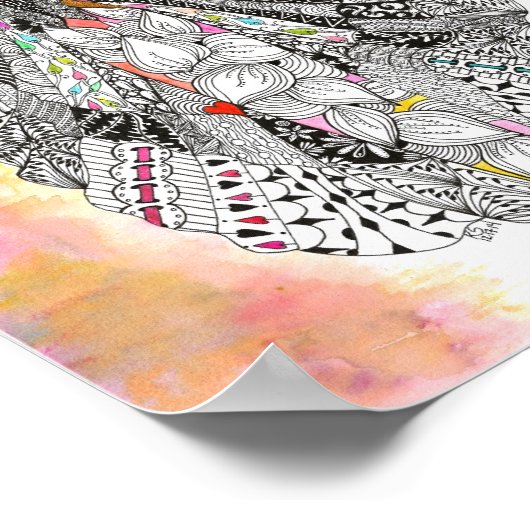 美しく魔法の妖精の女王のポスター ポスター (角)