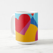 美しく鮮やかなカラー!コーヒーマグ コーヒーマグカップ (正面左)