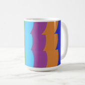 美しく鮮やかな色使い!コーヒーマグ コーヒーマグカップ (正面右)