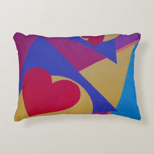 美しく鮮やかな色彩!アクセントピロー アクセントクッション (正面)