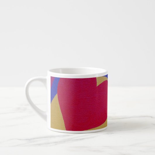 美しく鮮やかな色彩!エスプレッソマグ エスプレッソカップ (左)