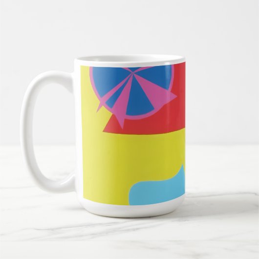 美しく鮮やかな色彩!コーヒーマグ コーヒーマグカップ (左)