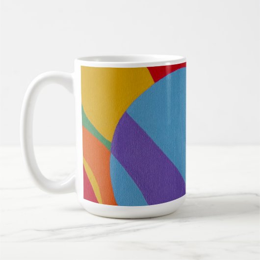 美しく鮮やかな色彩!コーヒーマグ コーヒーマグカップ (左)