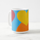 美しく鮮やかな色彩！コーヒーマグ コーヒーマグカップ (正面左)