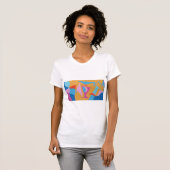 美しく鮮やかな色彩! Tシャツ (正面フル)