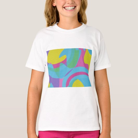 美しく鮮やかな色彩！Tシャツ Tシャツ (正面)