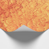 美しく鳥瞰的なかえでの木製の穀物パターン ラッピングペーパー (角)