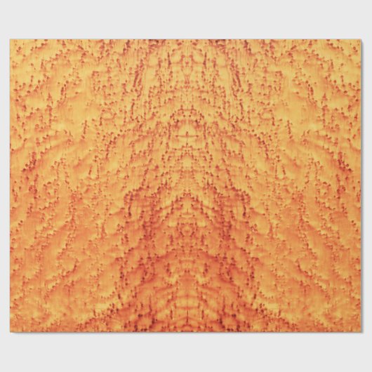 美しく鳥瞰的なかえでの木製の穀物パターン ラッピングペーパー (フラット)