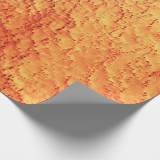 美しく鳥瞰的なかえでの木製の穀物パターン ラッピングペーパー (角)