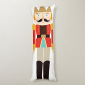 美しく、かわいいくるみ割りの兵士- ボディピロー (裏面 (縦))