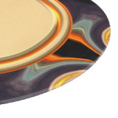 美しく、はっきりしたな日没の渦巻 カッティングボード (角)