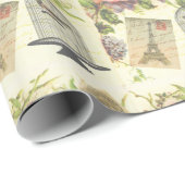 美しく、みすぼらしい、パリ、バードケージラッピング紙 ラッピングペーパー (ロールコーナー)
