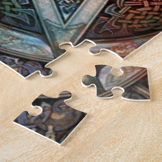 美しく、カラフルで異教のな星形五角形 ジグソーパズル (側面)