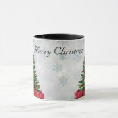 美しく、ゴージャスで、輝く、松の木 マグカップ (中央)