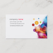 美しく、モダンな名刺 名刺 (裏面)