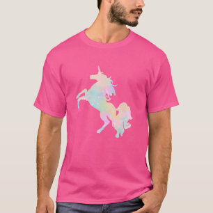 美しく、多彩なユニコーン Tシャツ