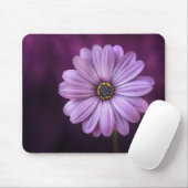美しく、明るく、エレガントピンクがかった紫色のデイジー マウスパッド (マウス)