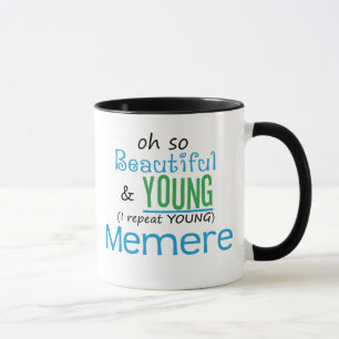 美しく、若いMemere マグカップ