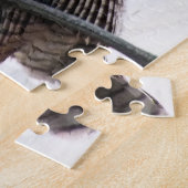 美しく、豪奢なメスのアメリカワシミミズク ジグソーパズル (側面)