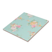 美しく、造幣局、みすぼらしいシックでカントリーシックな、フローラ タイル (側面)