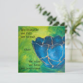 「美しさに変えて」サポート メッセージ カード (スタンド正面)