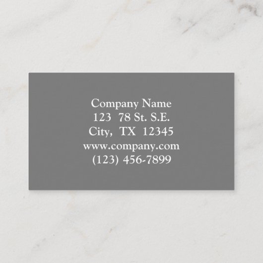 美しエレガントいカラフル野生の花 名刺 (裏面)