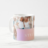 美しエレガントいパステルモダンオーラ6枚 コーヒーマグカップ (正面左)