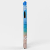 美しエレガントいフラミンゴオンビーチウォーターカラーアート Case-Mate iPhoneケース (裏面/右)