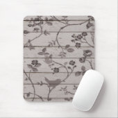 美しエレガントいヴィンテージフローラ マウスパッド (マウス)