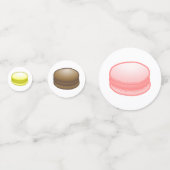 美しカラフルいマカロン コンフェッティ (正面)