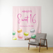 美しカラフルいマカロン タペストリー (インサイチュ)