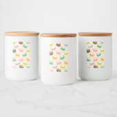 美しカラフルいマカロン フードラベル (ボトル)