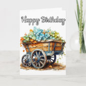 美しカラフルい新花 カード (正面)