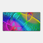 美しカラフルい灯 デスクマット (正面)