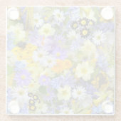 美しカラフルい花壇 ガラスコースター (裏面)